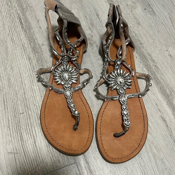 Rhinestone sandals - Picture 1 of 3